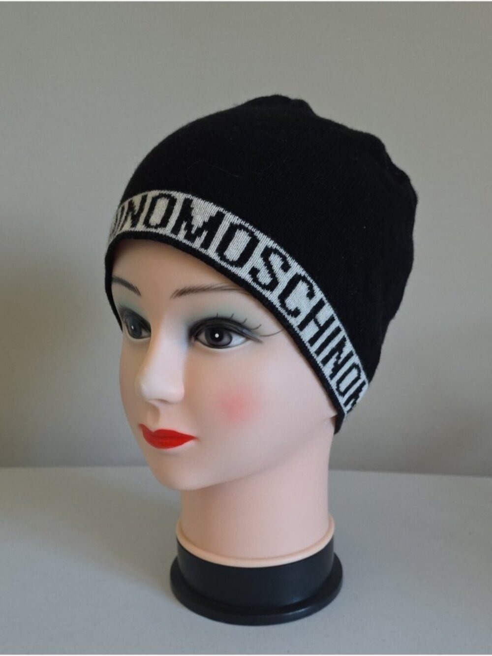 MOSCHINO | Wool Beanie Unisex Black